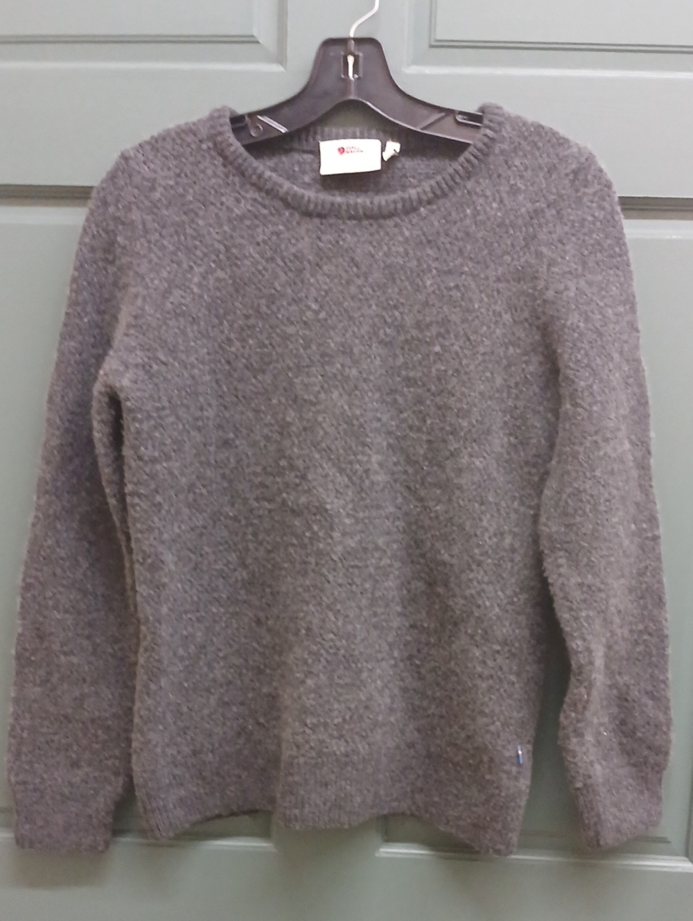 Fjallraven Wool Ovik Structure Crewneck Sweater Size Large
